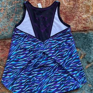 Ivivva Purple and Blue Tank Top